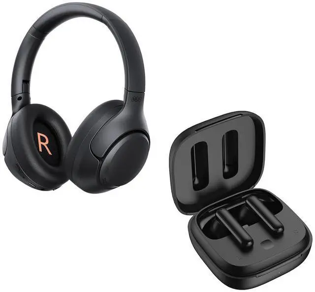 Main image of H3 ANC Headphones Black + T13 ANC Wireless Earbuds Black