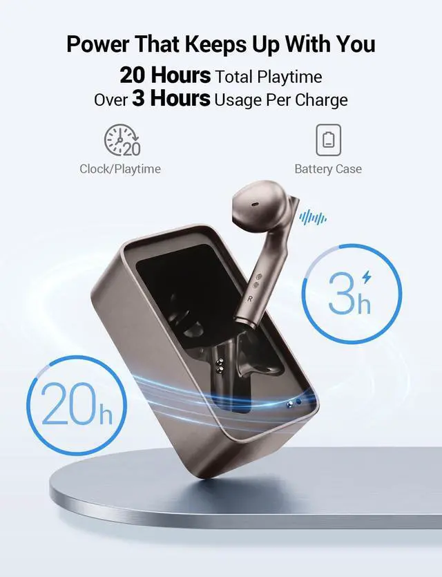 Alt view image 7 of 7 - W4 Translation Earbuds,Bone Voiceprint Sensor for Clear Voice in Noise, AI Translator Correction,Protected Privacy with GDPR,Bluetooth,iOS/Android APP for Business & Relationships Gold