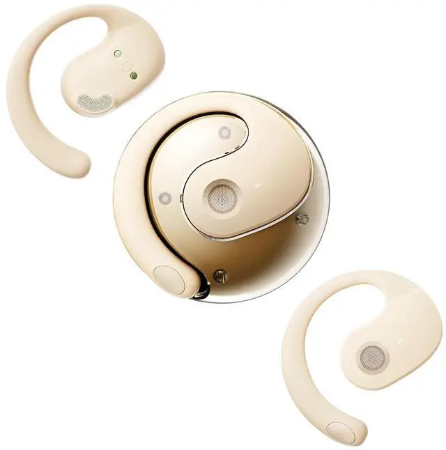 Main image of Over The Ear Earbuds Open Ear Buds Headphones Over Ear Air Bone Conduction Earbuds Earphones Bone Conducting Air Bone Conduction Headphones Bluetooth Over Ear Skin Tone