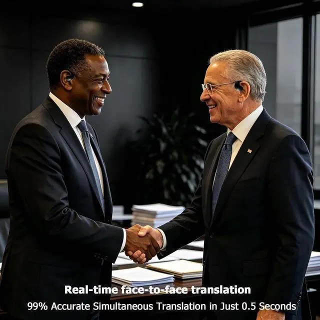 Alt view image 2 of 7 - Ai Translation Earbuds Real Time 144 Languages Translator Earbuds Real Time Translating Ai Headphones Language Translation AudíFonos Traductores Traductor De Ingles EspañOl