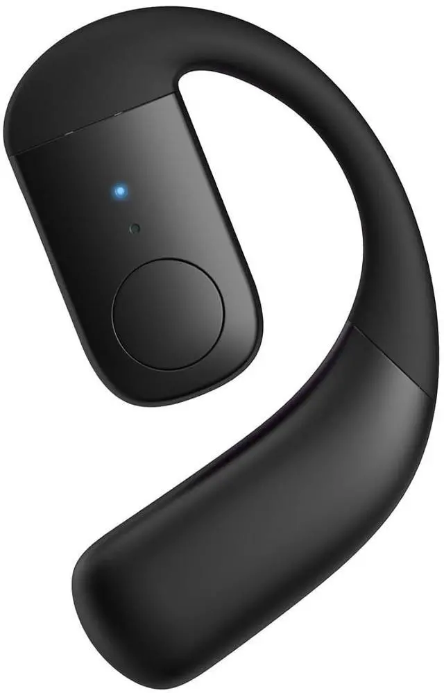 Main image of Single Bluetooth Phone Earpiece Earbud One Ear Piece Open Ear Bud Air Conduction Earbud Earless Out of Ear Headphones Bluetooth Wireless Headsets with Microphone Earhook for Work