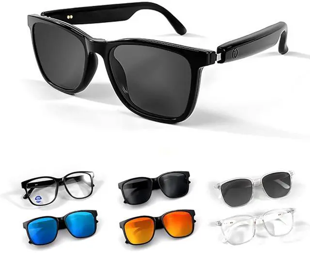 Main image of Smart Bluetooth Glasses Sunglasses for Women Men with Speakers Bluetooth 5.3 Eyeglasses Audio Blue Tooth Glasses