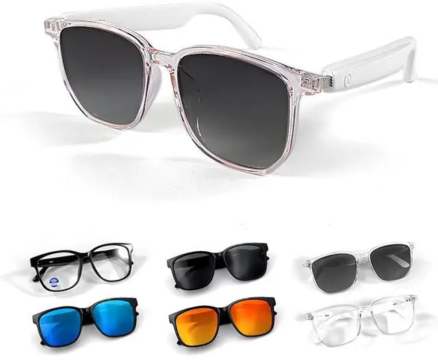 Main image of Smart Bluetooth Glasses Sunglasses for Women Men with Speakers Bluetooth 5.3 Eyeglasses Audio Blue Tooth Glasses