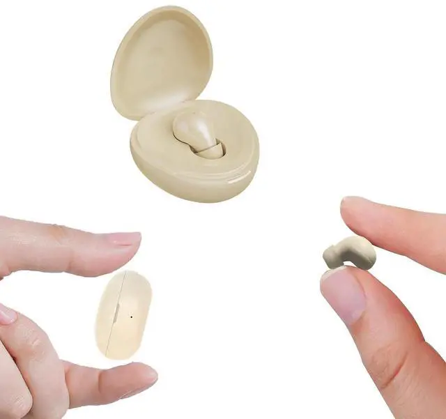 Main image of Single Earbud Bluetooth Mini Small Invisible Earbuds Wireless Bluetooth One Ear Smallest Micro Tiny Discreet Earbuds For Small Ears Ear Canals Mini Invisible Ear Buds Discreet Headphones For Work
