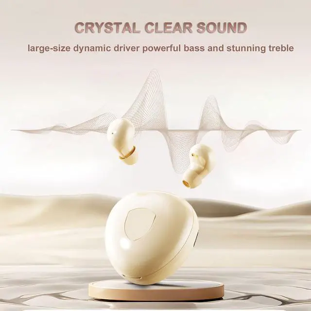 Alt view image 6 of 6 - Single Earbud Bluetooth Mini Small Invisible Earbuds Wireless Bluetooth One Ear Smallest Micro Tiny Discreet Earbuds For Small Ears Ear Canals Mini Invisible Ear Buds Discreet Headphones For Work