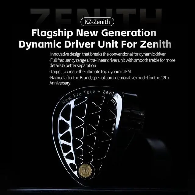 Alt view image 2 of 7 - Zenith IEM Wired Earbuds, Full Metal in Ear Monitor with Mic | Sound Isolating Clear Sound & Deep Bass, Secure Fit Dynamic Driver Earphones for Audio Engineers, Musicians