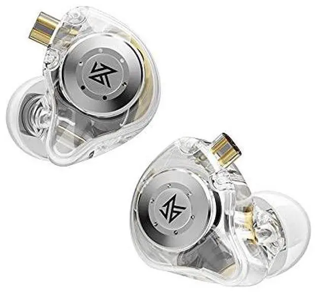 Main image of G.K EDX Pro Upgrade Dual Magnetic Circuit Dynamic In Ear Monitor Headphones HiFi Bass Sports Noise Reduction Headphones (White, No Mic)