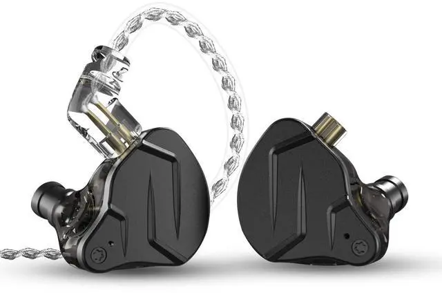 Main image of ZSN Pro X Metal Earphones 1BA+1DD Hybrid Technology HiFi Bass Earbuds in Ear Monitor Headphones Sport Noise Cancelling Headset(with mic,Black)