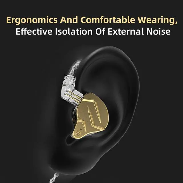 Alt view image 4 of 7 - ZSN PRO X in Ear Monitor 1BA+1DD Hybrid Dual Drivers Earbuds HiFi Bass Noise Isolation Earphones, Clarity in All Frequency Stereo Sound Comfortable Headphones for Audio Engineers, Musicians
