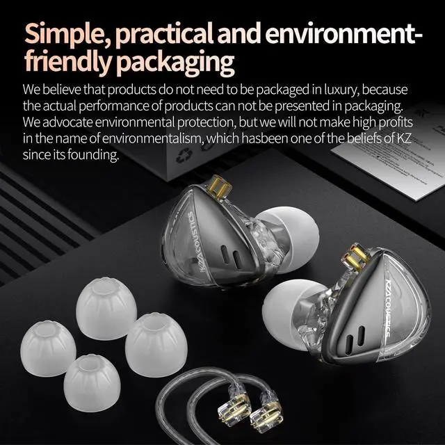 Alt view image 7 of 7 - Libra in Ear Monitor, Ultra Wide Frequency Dynamic Driver HiFi Bass IEM, Clarity in All Frequency Stereo Sound Comfortable Headphones for Audio Engineers, Musicians (High, MIC)