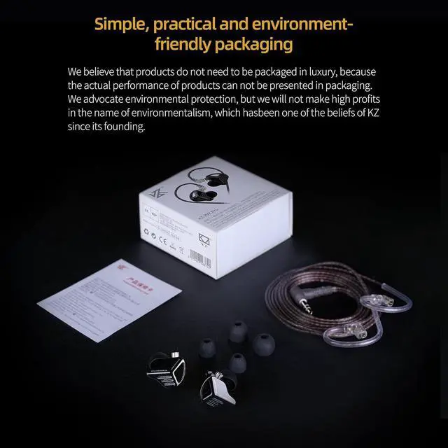 Alt view image 7 of 7 - ZVX Pro in Ear Monitor Headphones, Inner Magnetic Dynamic Driver HiFi Bass Earphones, All Frequency Balance Stereo Wired Earbuds for Audio Engineers Singer Musician Audiophile (Mic)