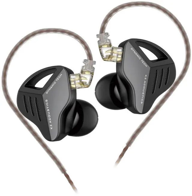 Main image of ZVX in Ear Monitor Headphones, Dual Cavity Dynamic Driver HiFi Bass Earphones, All Frequency Balance Stereo Wired Earbuds for Audio Engineers Singer Musician Audiophile (Nomic, Black)