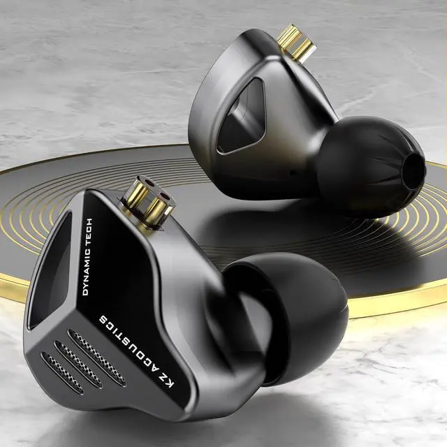Alt view image 6 of 7 - ZVX in Ear Monitor Headphones, Dual Cavity Dynamic Driver HiFi Bass Earphones, All Frequency Balance Stereo Wired Earbuds for Audio Engineers Singer Musician Audiophile (Nomic, Black)