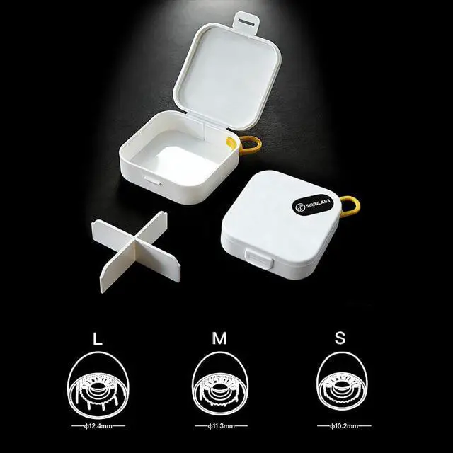 Alt view image 2 of 7 - SIRINLABS Tips A Pro Ear Tips in Ear Wired Headphones Silicone Earphone Earbud Cover (4 Pairs)