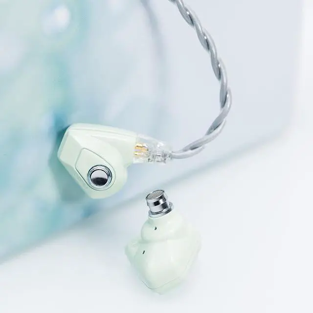 Alt view image 2 of 7 - DUNU Titan S2 Earphone High Performance Dynamic in Ear Headphone 0.78 2Pin Cable (Green)