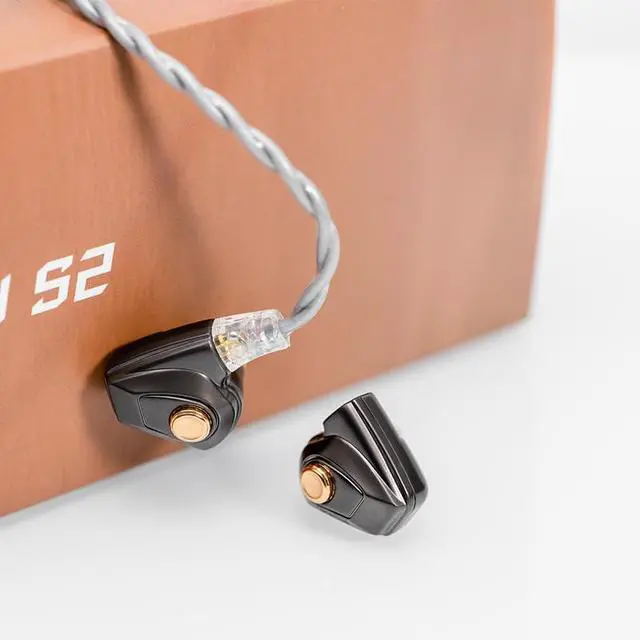 Alt view image 2 of 7 - DUNU Titan S2 Earphone High Performance Dynamic in Ear Headphone 0.78 2Pin Cable (Brown)