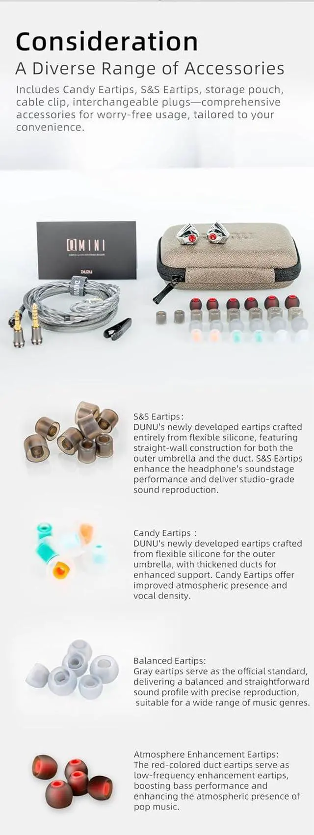 Alt view image 7 of 7 - DUNU Titan S2 Earphone High Performance Dynamic in Ear Headphone 0.78 2Pin Cable (Brown)