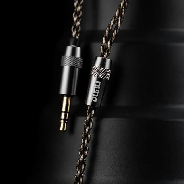 Alt view image 4 of 5 - DUNU Alpha 3 Dynamic Driver in Ear Headphone Hi Res HiFi Flat Earphone 3.5mm 4.4mm Balanced 14.2mm Dynamic Wired Earbuds (Silver 4.4mm), LE ALPHA3