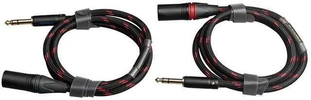 Main image of Topping TCT2 HiFi Audio Cable TRS to XLR Large Three core 6.35 Revolution XLR Balance Cable (75CM)