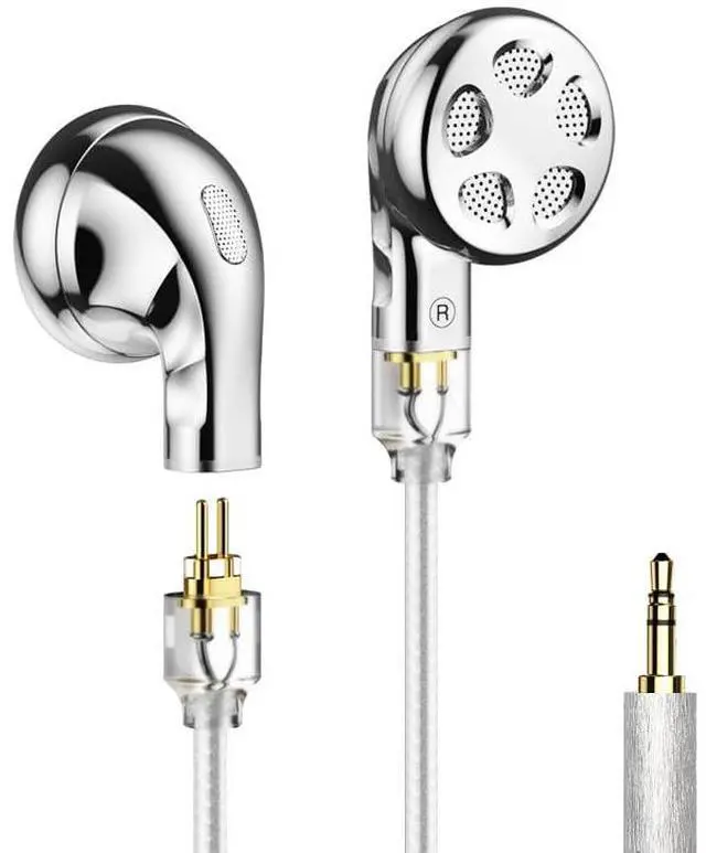 Main image of TRN Seahorse Pro Flagship Replaceable Cable Flat Head Earbuds Dynamic Earphone with 0.78 2 Pin Cable (3.5mm)