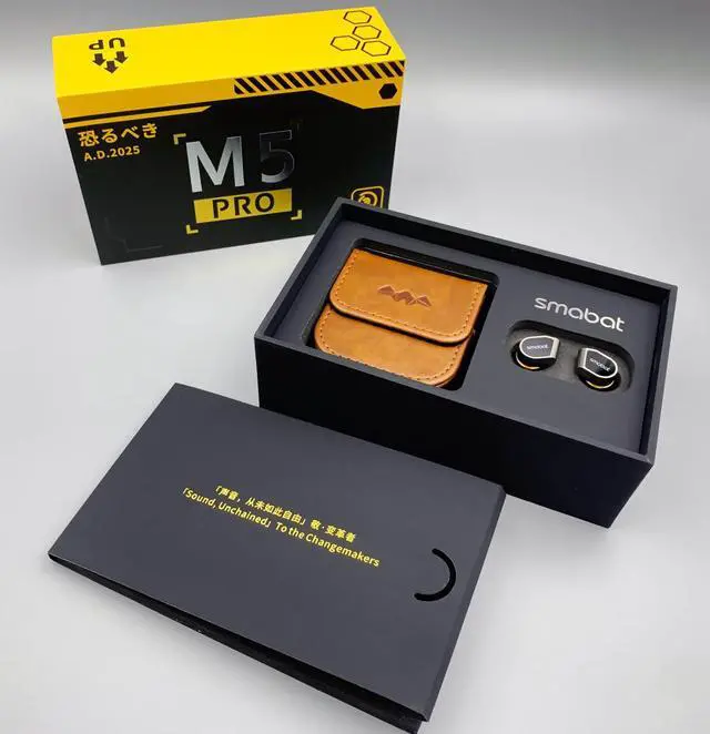 Alt view image 3 of 7 - Smabat M5 PRO Earphone 15.4mm with MMCX Detachable Cable 4.4mm Plug