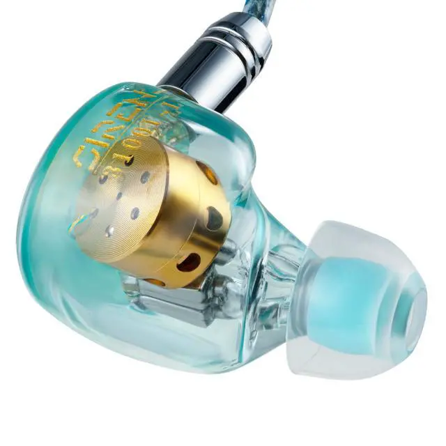 Alt view image 3 of 6 - OPENAUDIO Siren 1DD+2BA in Ear Headphone with 0.78 2Pin Cable 3.5mm+4.4mm Plug