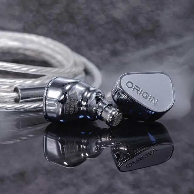 Alt view image 3 of 7 - TANCHJIM Origin in Ear HiFi Earbud DMT5 Dynamic Driver Technology Flagship Single Driver Benchmark, Silver