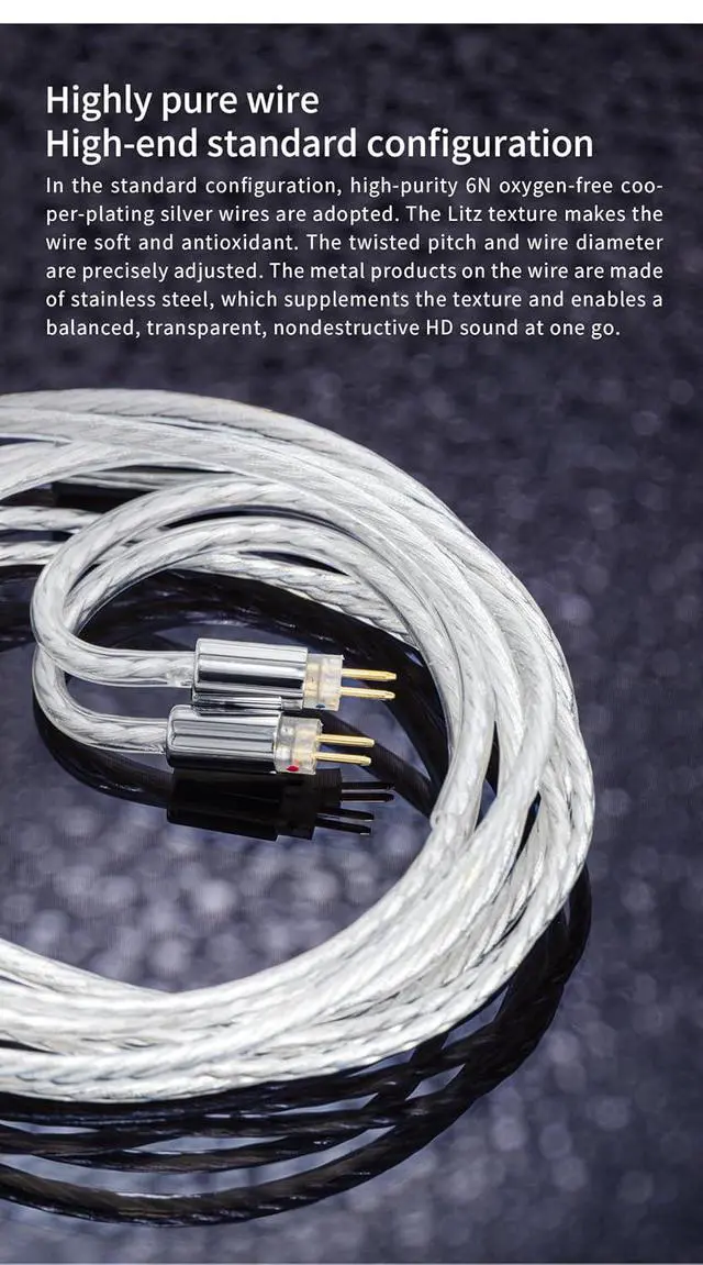 Alt view image 5 of 7 - TANCHJIM Origin in Ear HiFi Earbud DMT5 Dynamic Driver Technology Flagship Single Driver Benchmark, Silver