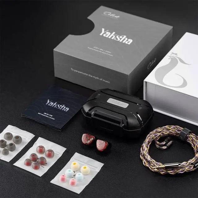 Alt view image 5 of 5 - Fanmusic Kinera Celest Yaksha 2DD+1BA+1MPD Hybrid Drivers in Ear Monitor Earphones (Green)