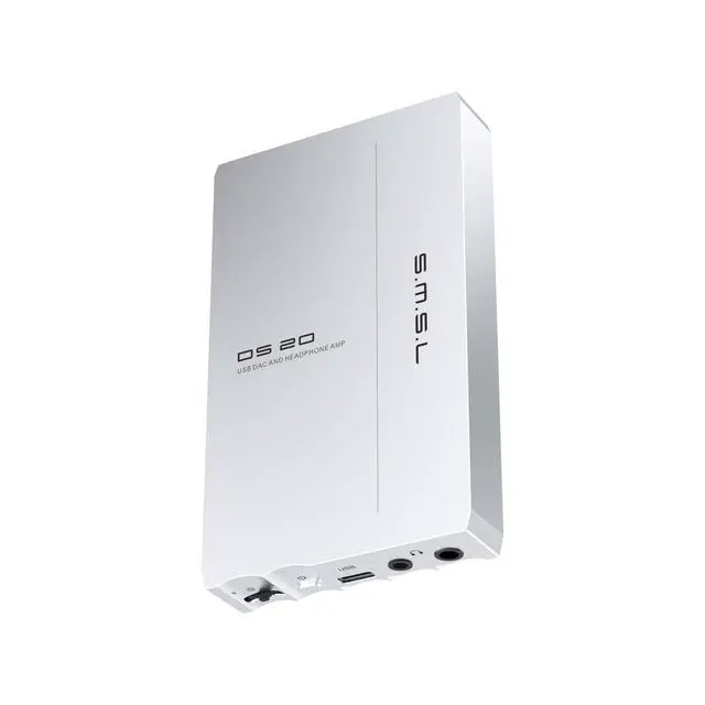 Alt view image 4 of 7 - SMSL DS20 USB DAC Headphone Amplifier MQA CS43131*4 PCM32Bit DSD256 XMOS XU 316 3.5mm&4.4mm Portable Audio Decoder