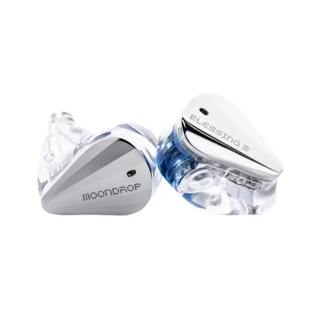 Alt view image 2 of 7 - Moondrop Blessing3 in Ear Earphones 2DD+4BA Hybrid Triple Range Frequency Division in Ear Monitors 0.78 2pin IEM Earbuds