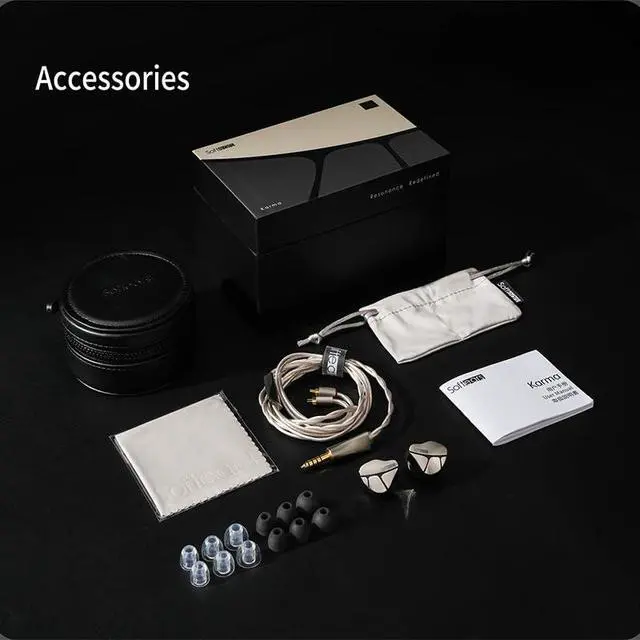 Alt view image 6 of 6 - Fanmusic Softears Karma 1DD+2BC+4BA+2EST+1MEMS Earphones with Detachable Cable 4.4mm Plug