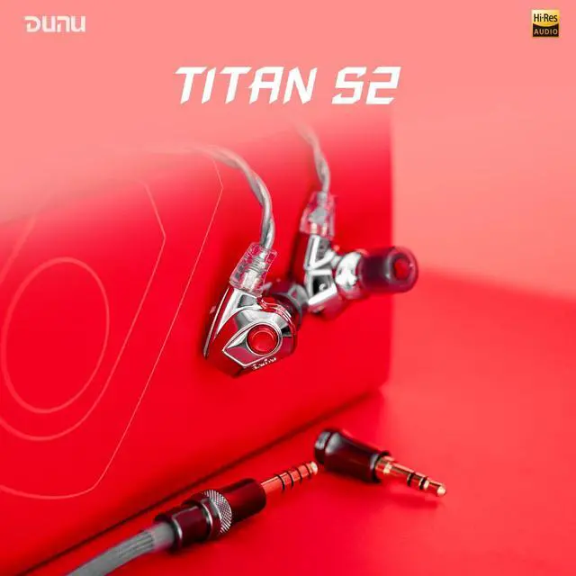 Alt view image 2 of 7 - DUNU Titan S2 Earphone Dual Chamber Dual Magnetic Circuit High Performance Dynamic in Ear Headphone 0.78 2Pin