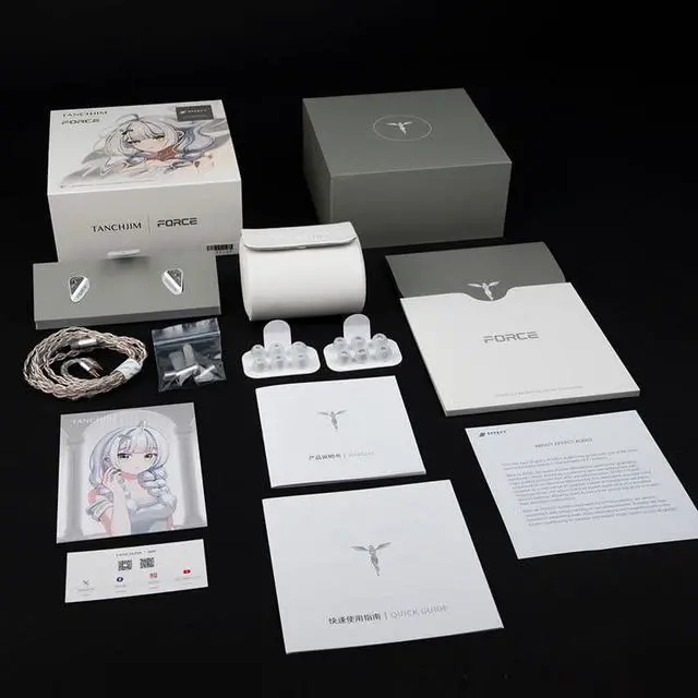 Alt view image 4 of 7 - TANCHJIM x Effect Audio Force Open Back Dual Dynamic Driver Flagship in Ear Hi Fi Earphones 3.5mm/4.4mm/DSP Plug