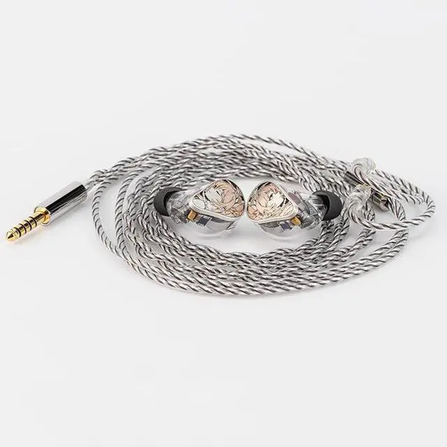 Alt view image 6 of 7 - Moondrop Psyche Reference IEM Two Dynamic+Four Balanced Armatures+Four Planar Drivers in Ear HlFl Headphones 4.4Balanced Earphone