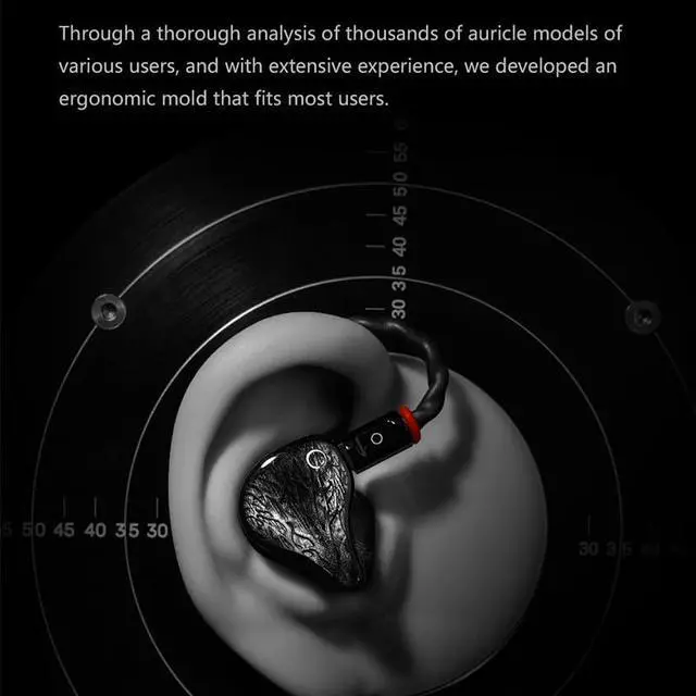 Alt view image 5 of 7 - IOAUDIO SOGNO 2DD 6BA Hybrid in Ear Monitor Headphones with Multi Plug Cable 4.4mm/2.5mm/3.5mm