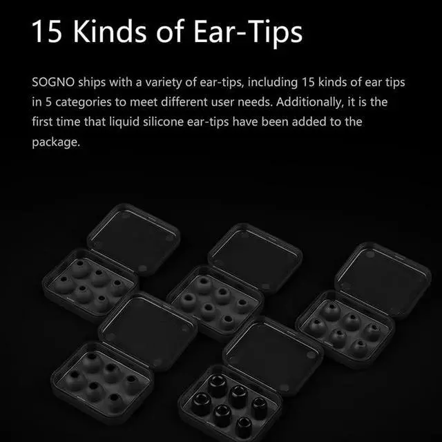 Alt view image 7 of 7 - IOAUDIO SOGNO 2DD 6BA Hybrid in Ear Monitor Headphones with Multi Plug Cable 4.4mm/2.5mm/3.5mm