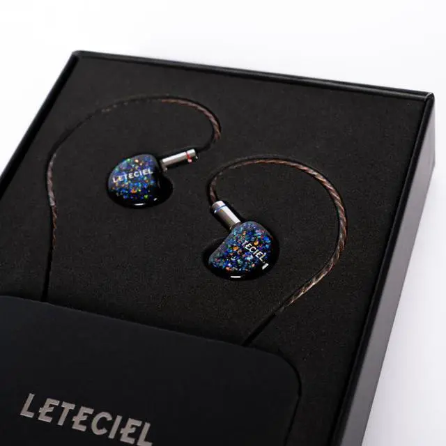Alt view image 6 of 7 - LETEClEL MIRA Earphone Single Dynamic in Ear Monitor 3.5mm Plug Wired Headset