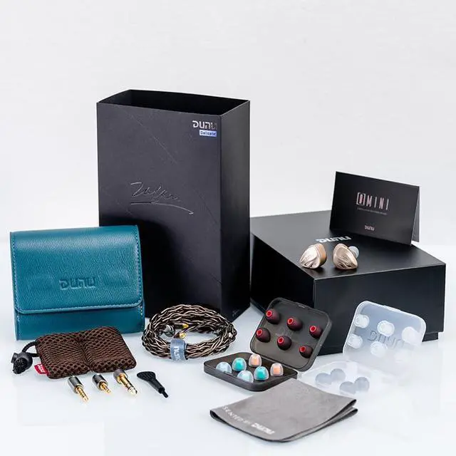 Alt view image 5 of 7 - DUNU VULKAN 2 Wired in Ear Earphone 8 Driver Hybrid Architecture 2DD+6BA with 3.5/4.4mm Plug Headphones (MMCX)