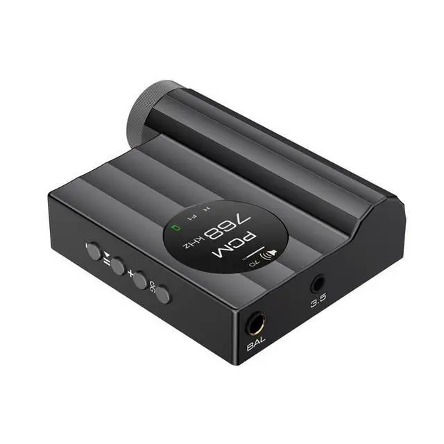 Alt view image 2 of 7 - AUDIRECT Team1 MegaSafe Version Headphone Amplifier LME49860 DAC/AMP Decoder 3.5mm 4.4mm (Grey)