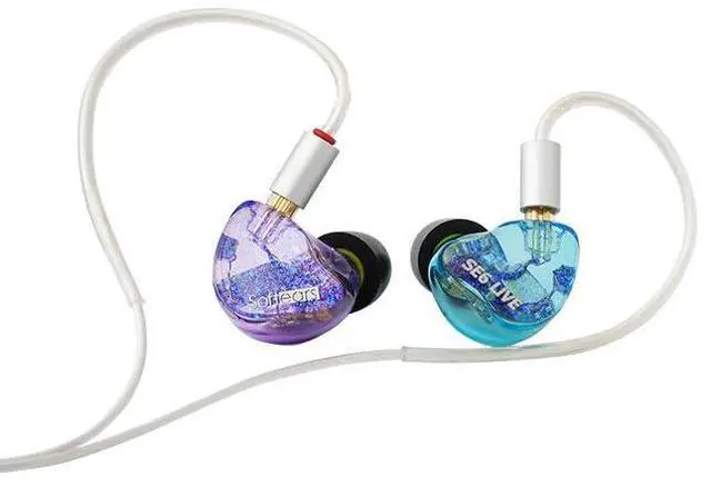 Main image of Fanmusic Softears SE6 Live Earphone Golden Acoustic Driver Combination 6 Finely Tuned Units with 3.5mm Plug 0.78mm 2Pin Cable