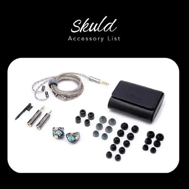 Alt view image 5 of 5 - Kinera Skuld Earphone 5BA Monitor Driver in Ear Earphone IEMs with Detachable Cable 4.4mm Plug Balanced for Hfi Music Headsets