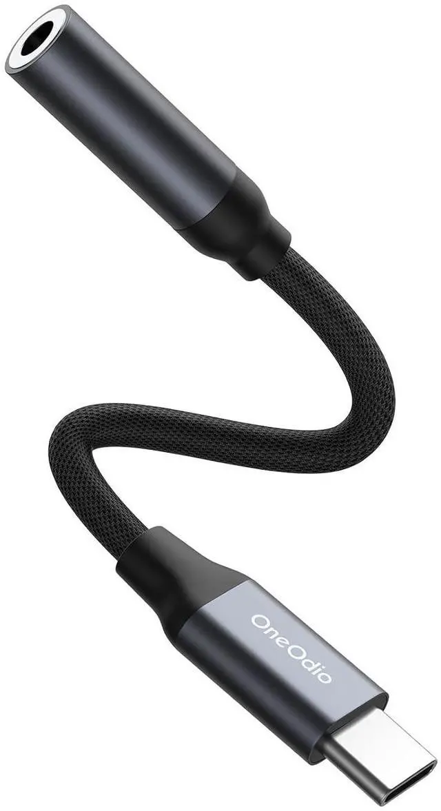 Main image of USB C to 3.5mm Audio Adapter, Type C to Headphone Aux Jack, 24bit/96kHz HiFi DAC Digital Audio Converter Compatible with iPhone 17 16 Galaxy S25 S24 Ultra, Tablets, Laptops