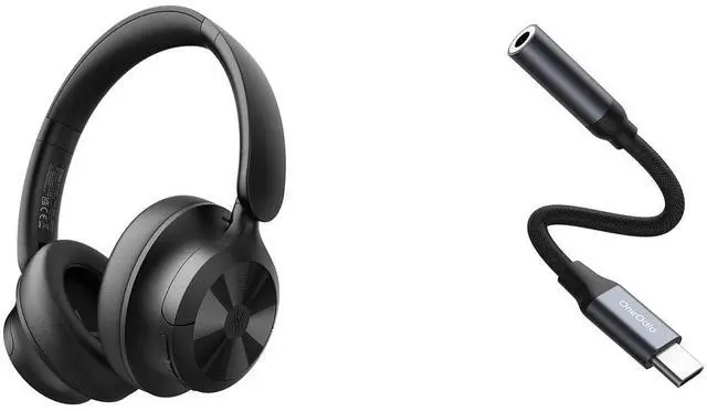 Main image of Focus A1Pro Wireless On Ear Headphones & USB C to 3.5mm Audio Adapter