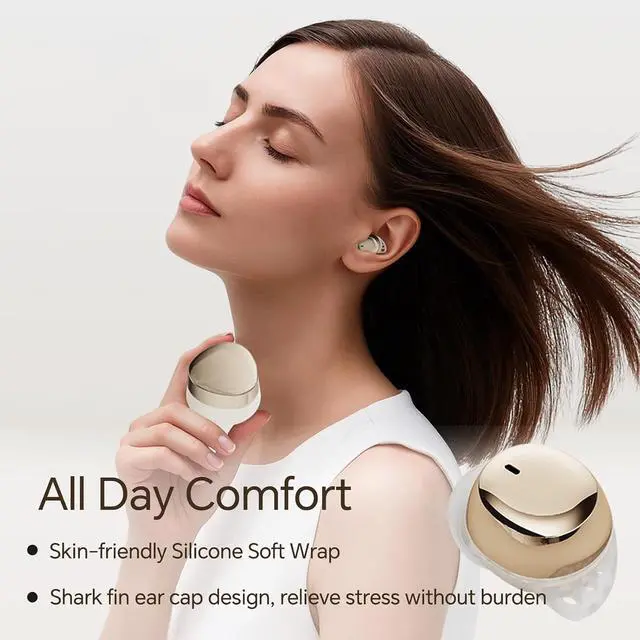 Alt view image 4 of 7 - Mini Invisible Sleep Earbuds for Side Sleepers, Wireless Bluetooth Sleeping Ear Buds Headphones Small Tiny Micro Noise Cancelling Earbuds for Small Ears Canals Women, Sleep Earphones