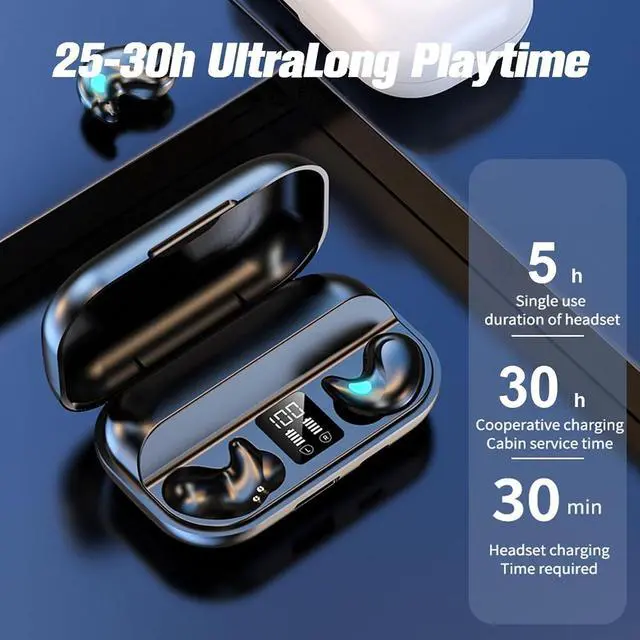 Alt view image 7 of 7 - Sleep Hidden Headphones Wireless Invisible Earbuds for Sleeping Sleep Tiny Earbuds for Side Sleepers Headphone to Sleep in Tiny Smallest Invisible Earbuds Earphones for Sleeping