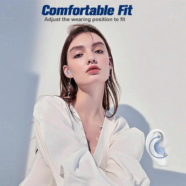 Alt view image 6 of 7 - Sleep Hidden Wireless Bluetooth Invisible Earbuds for Sleeping Tiny Earbuds for Side Sleepers