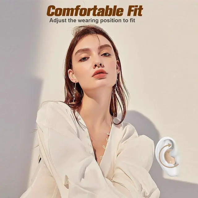 Alt view image 6 of 7 - Nude Sleep Hidden Headphones Wireless Invisible Earbuds for Sleeping Sleep Tiny Earbuds for Side Sleepers Headphone to Sleep in Tiny Smallest Invisible Earbuds Earphones for Sleeping