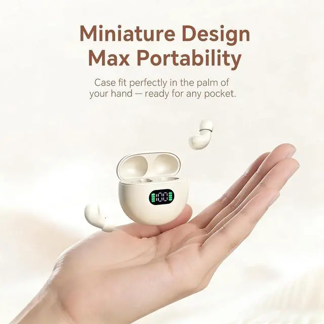 Alt view image 2 of 7 - Mini Invisible Earbuds Wireless Bluetooth Blue Tooth Ear Buds for iPhones Android Small Ears Canal Discreet Hidden Tiny Smallest Micro Comfortable Earbuds Low Profile Sleep Headphones for Work