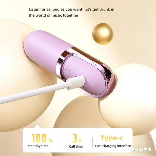 Alt view image 6 of 6 - Mini Invisible Small Sleep Earbuds Wireless Bluetooth for Sleeping Invisible Ear Buds Smallest Headphones Tiny Micro Hidden Discreet Earbuds for Work Side Sleeper